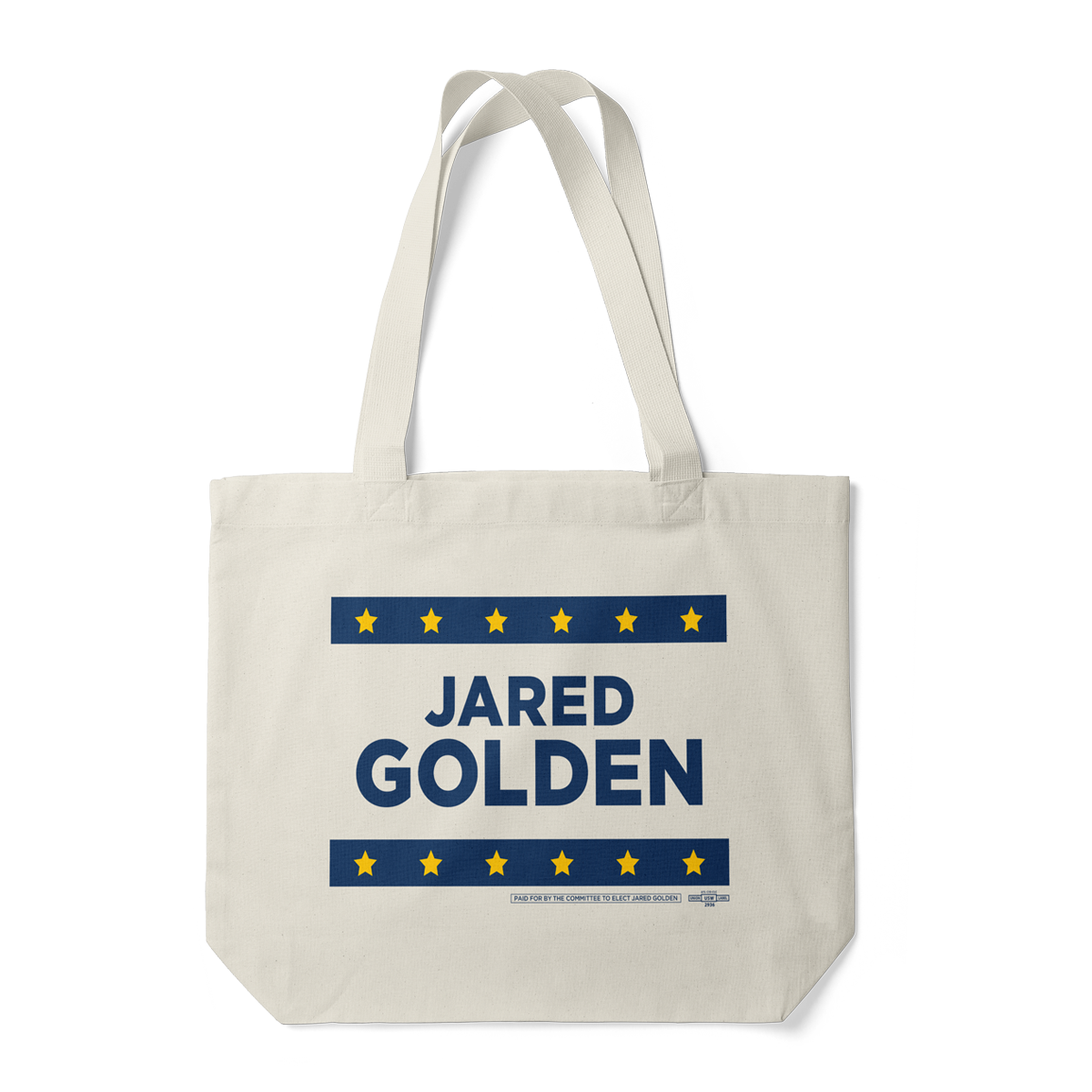 Jared Golden Tote Bag